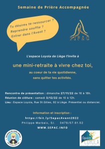 Semaine de Prière Accompagnée